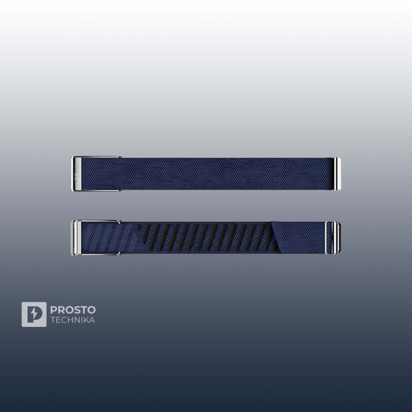 Whoop Superknit Luxe Accessory Wrist Band Ultra Soft And Comfort - полночь и платина (Midnight &Platinum)